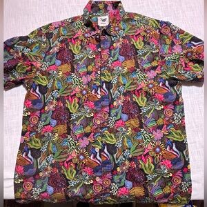 Yiume Colorful Floral Men's Shirt